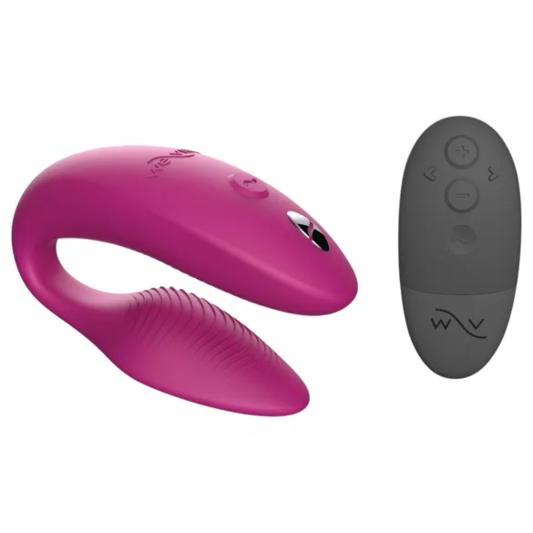 We-Vibe Sync - pāru vibrators ar lietotni un tālvadības pulti (rozā)