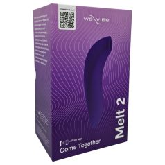   We-Vibe Melt 2 - gudrais gaisa viļņu klitora stimulators (violets)