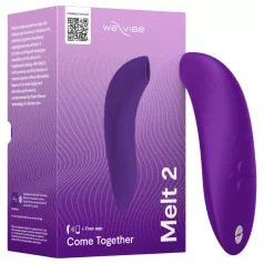   We-Vibe Melt 2 - lietotnes vadāms gaisa viļņu klitora stimulators (violets)