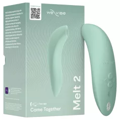   We-Vibe Melt 2 - lietotnes vadāms gaisa viļņu klitora stimulators (tirkīza)