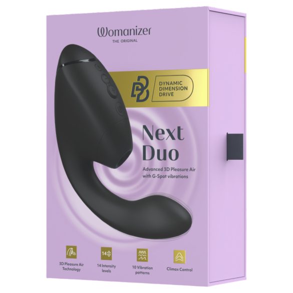 Womanizer Next Duo - 2in1 G-punkta vibrators melns