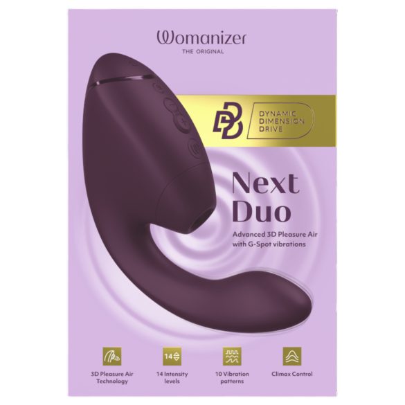Womanizer Next Duo - 2in1 G-punkta vibrators (violets)