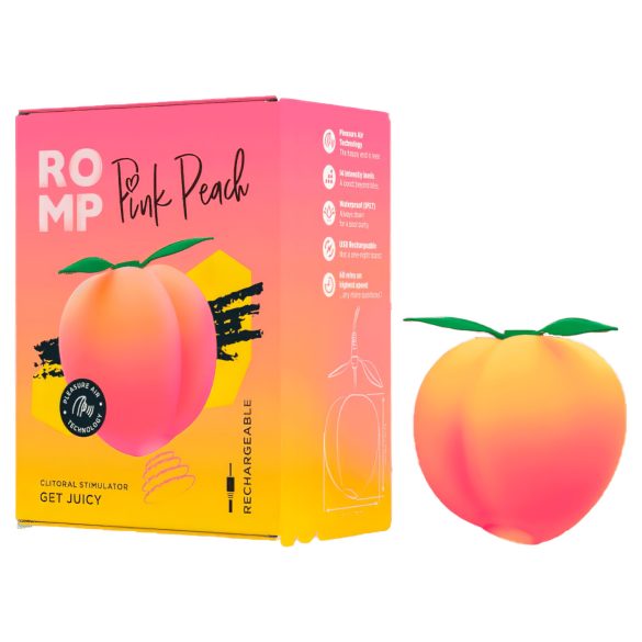 Romp Pink Peach - gaisa viļņu vibrators rozā
