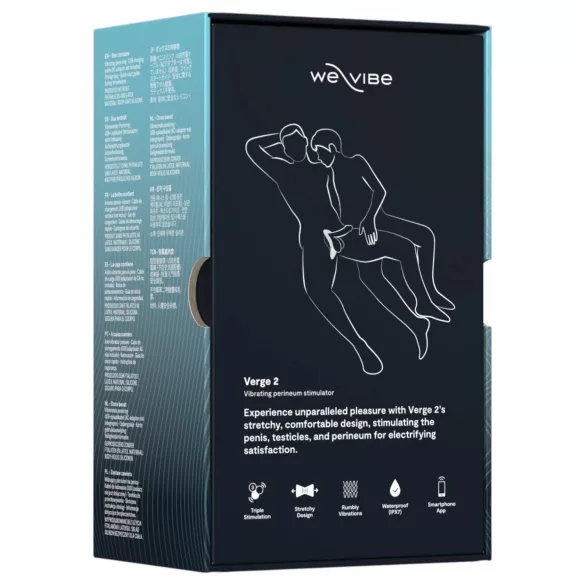 We-Vibe Verge 2 - viedais vibrējošais erekcijas gredzens melns