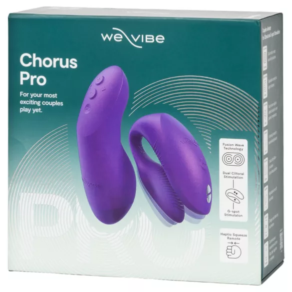 We-Vibe Chorus Pro - pāra vibrators ar tālvadību violets