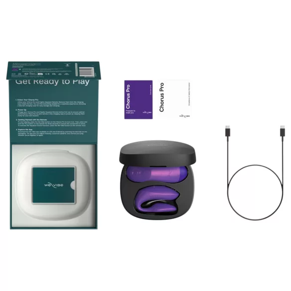 We-Vibe Chorus Pro - pāru vibrators ar lietotni un tālvadības pulti (violets)