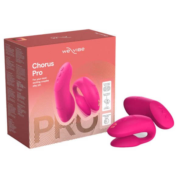 We-Vibe Chorus Pro - gudrs tālvadības pāru vibrators (rozā)