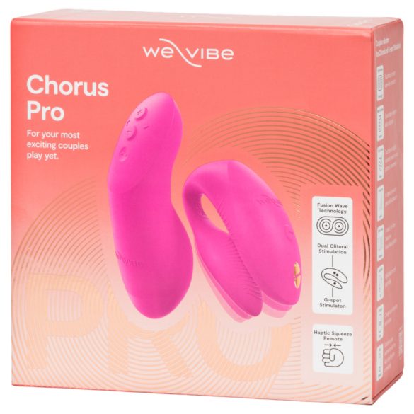 We-Vibe Chorus Pro - gudrs tālvadības pāru vibrators (rozā)
