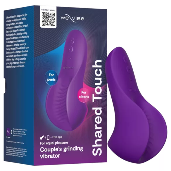We-Vibe Shared Touch - gudrais pāra vibrators (violets)