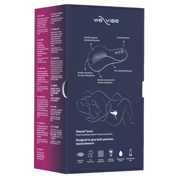 We-Vibe Shared Touch - gudrais pāra vibrators (violets)
