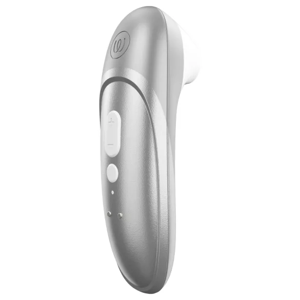 Womanizer Pro - gaisa viļņu klitora stimulators (pelēks)
