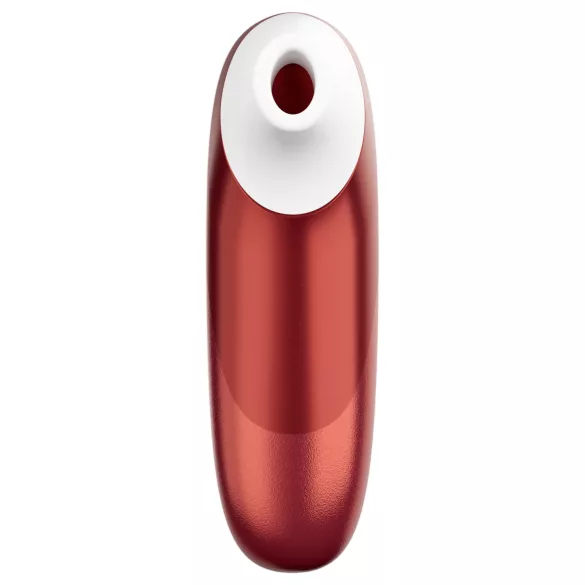 Womanizer Pro - gaisa viļņu klitora stimulators (sarkans)