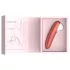 Womanizer Pro - gaisa viļņu klitora stimulators (sarkans)