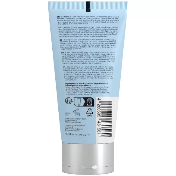Mister Size Bio - uz ūdens bāzes bio lubrikants (100 ml)