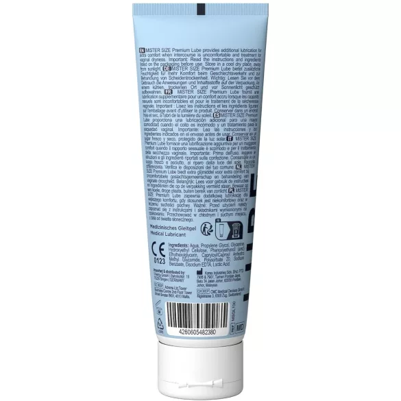 Mister Size Premium Lube - ūdens bāzes lubrikants (100 ml)