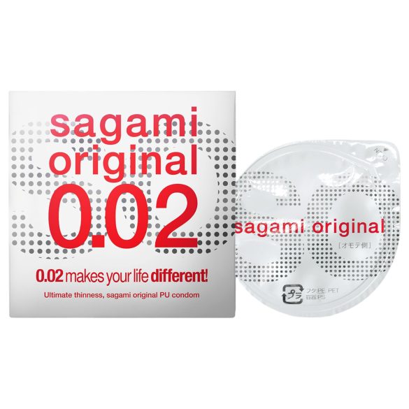 Sagami Original 0,02 - prezervatīvs 55mm 1 gab