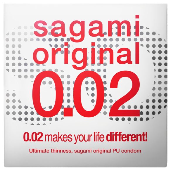 Sagami Original 0,02 - prezervatīvs 55mm 1 gab