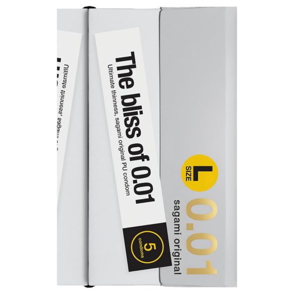 Sagami Original 0.01 prezervatīvi 58mm 5 gab