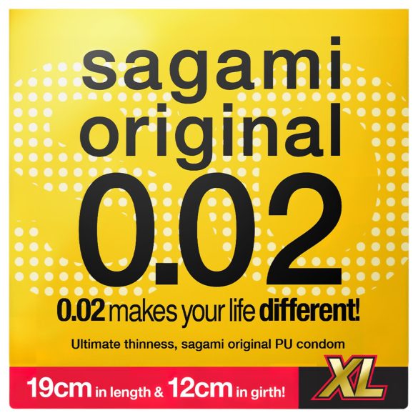 Sagami Original 0.02 XL prezervatīvs 61mm 1 gab