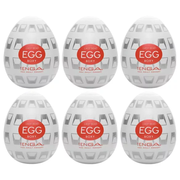 TENGA Egg Boxy - masturbators olu komplekts (6 gab.)