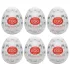 TENGA Egg Boxy - masturbators olu komplekts (6 gab.)