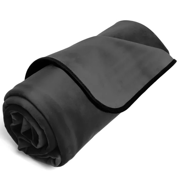 Liberator Fascinator Throw - mikrofibras seksa sega melna