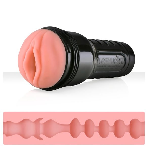 Fleshlight Pink Lady - dabisks mini-lotus vagīna
