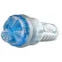 Fleshlight Turbo Core - masturbators ar vaku efektu zilā krāsā