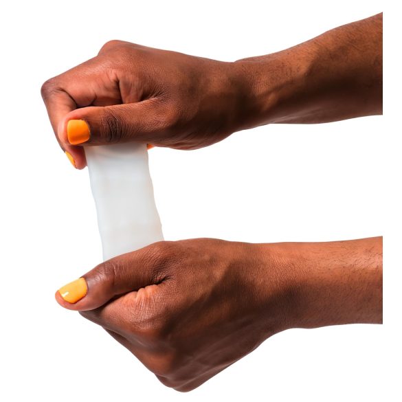 ROMP Mosh - masturbators elastīgs caurspīdīgs ceļojumu masturbators