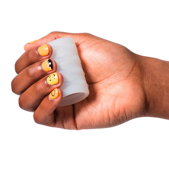 ROMP Mosh - masturbators elastīgs caurspīdīgs ceļojumu masturbators