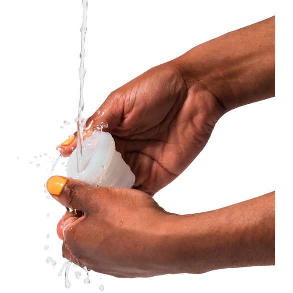 ROMP Mosh - masturbators elastīgs caurspīdīgs ceļojumu masturbators