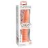 Dillio Wild Thing - rievots dildo (19cm) - oranžs