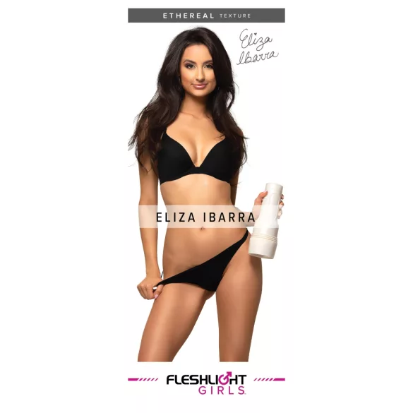 Fleshlight Eliza Ibarra Ethereal - reālistiska mākslīgā vagina (dabiska)