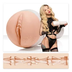   Fleshlight Kenzie Reeves Creampuff - reālistiska mākslīgā maksts (dabīga krāsa)