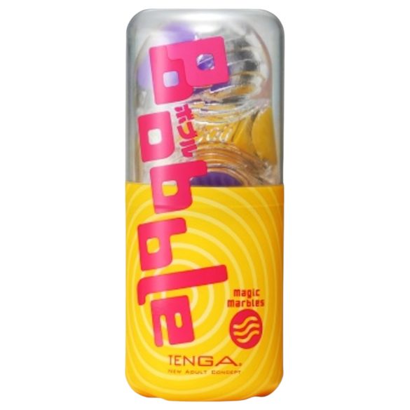 Tenga Bobble - vīriešu masturbators ar Magic Marble masāžas iekšpusi