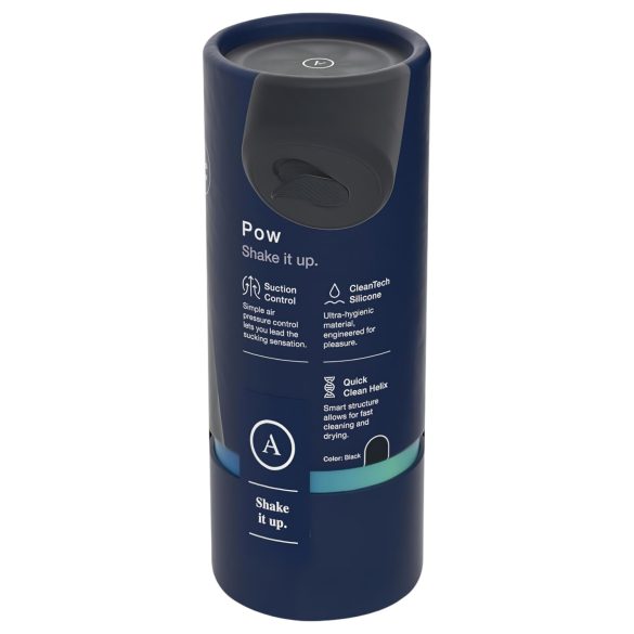 Arcwave Pow - manuālais vakuuma masturbators melns
