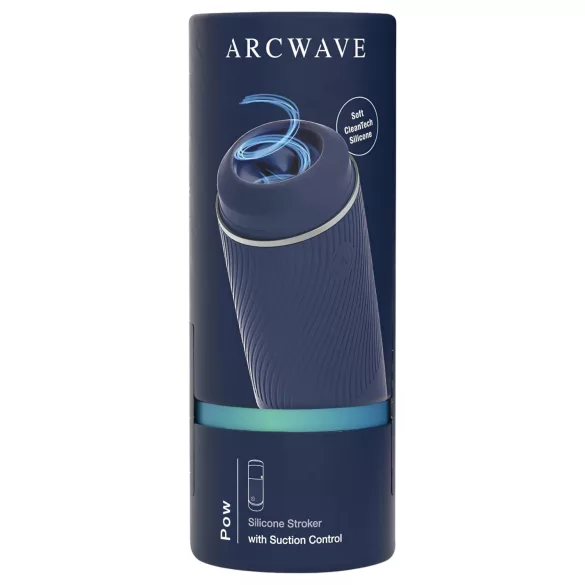 Arcwave Pow - manuālais vakuuma masturbators zils