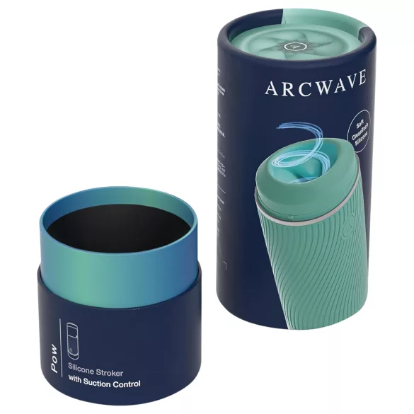 Arcwave Pow - manuālais vakuuma masturbators zaļš