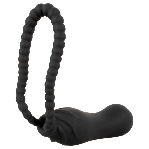 Black Velvets pieliekams dildo ar jostu melns