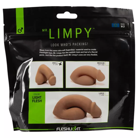 Mr. Limpy - maza reālistiska dildo naturālā krāsā