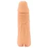 Nature Skin - dzimumlocekļa uzmava un mākslīgā maksts 18cm naturāla krāsa