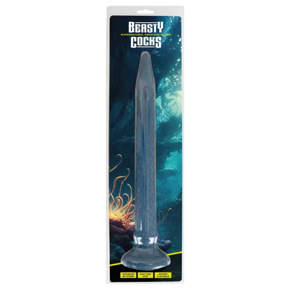 Beasty Cocks īpaši garš dildo zilā krāsā