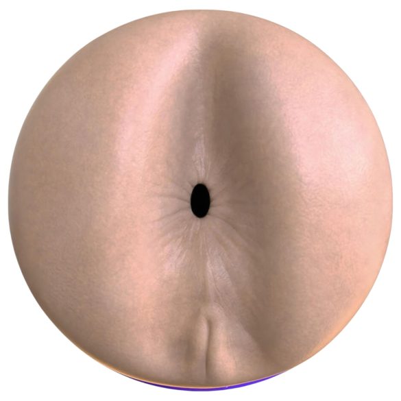 Fleshlight Boost Blast - vīriešu masturbators ar realistisku anālo atveri, bēšs