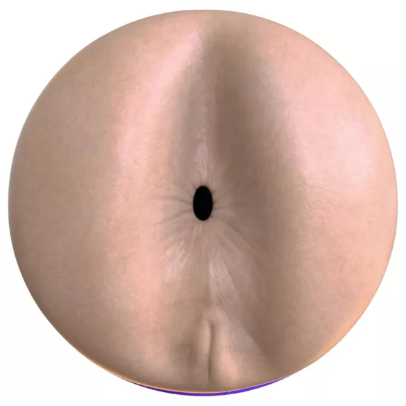 Fleshlight Boost Blast - vīriešu masturbators ar realistisku anālo atveri, bēšs
