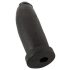Realistixxx Real Giant - gigantisks dildo - 30 cm (melns)