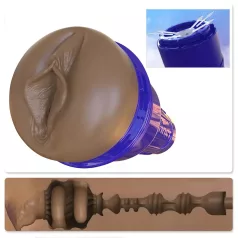   Fleshlight Boost Bang - masturbators ar reālistisku vagīnu brūna