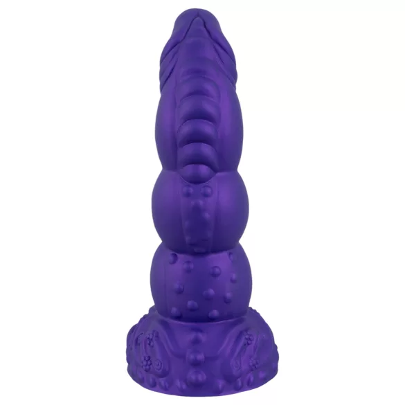 Beasty Cocks dildo ar ragiem lila silikonā