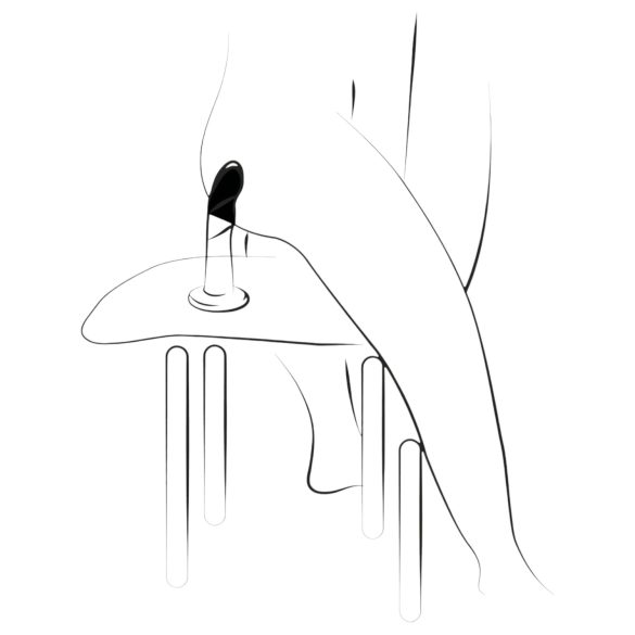 ROMP Dizi - silikona dildo elastīgs rozā-oranžs