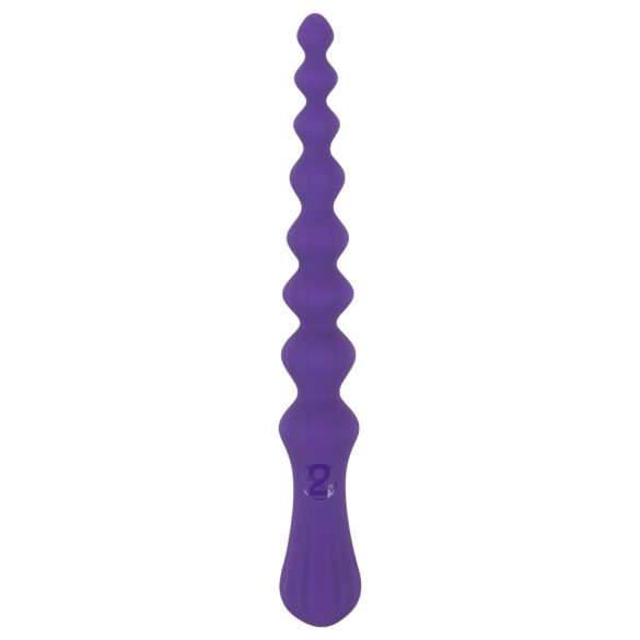 You2Toys - anālais dildo ar lodītēm, elastīgs, violets