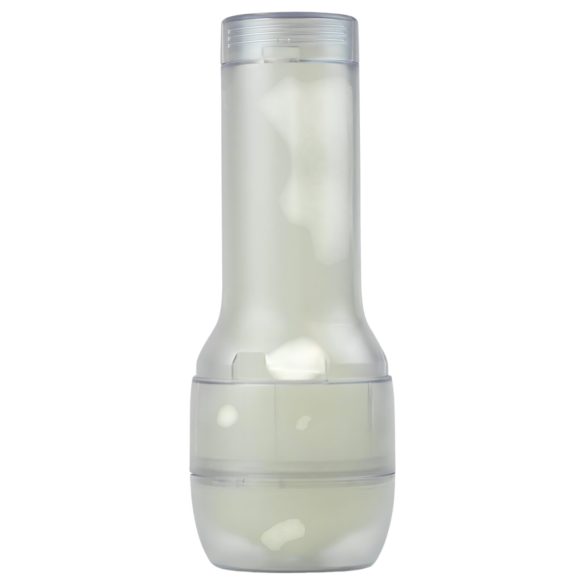 Kiiroo Feel Glow - spīdoša mākslīgā maksts - PowerBlow savietojama (balta)